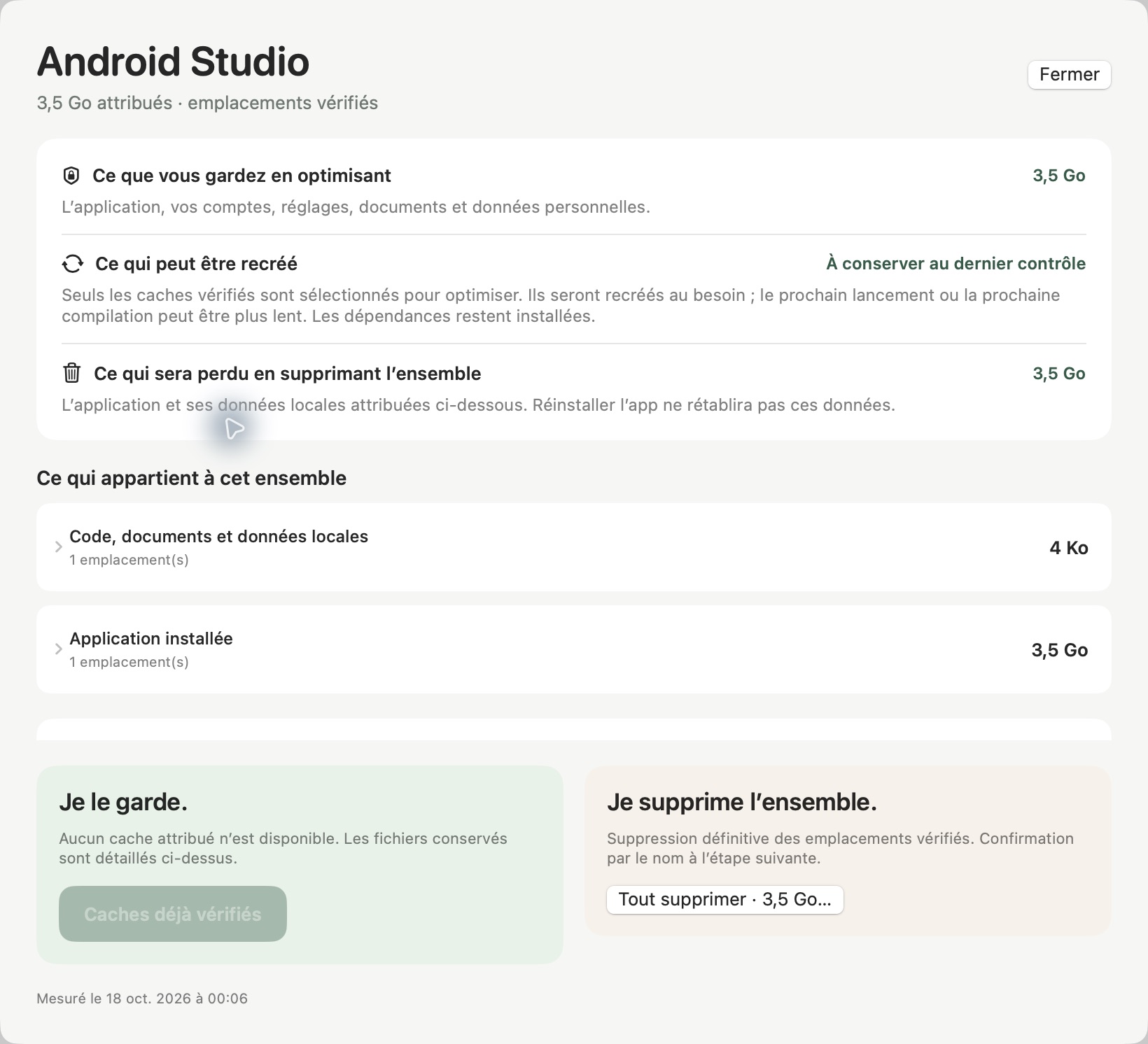 Une app. Un projet. Tous les liens. — Clair 1.0