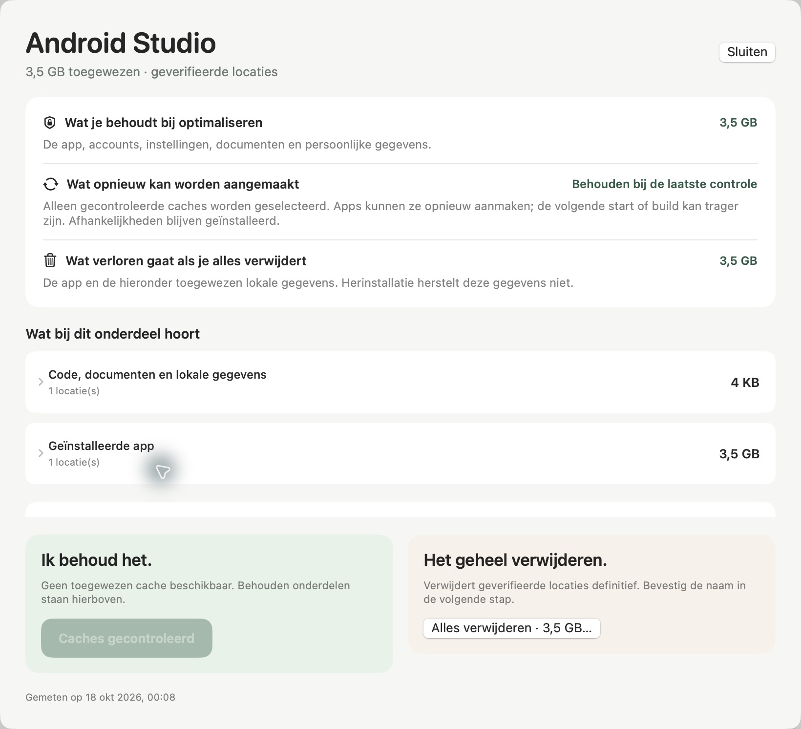 Eén app. Eén project. Alle verbanden. — Clair 1.0